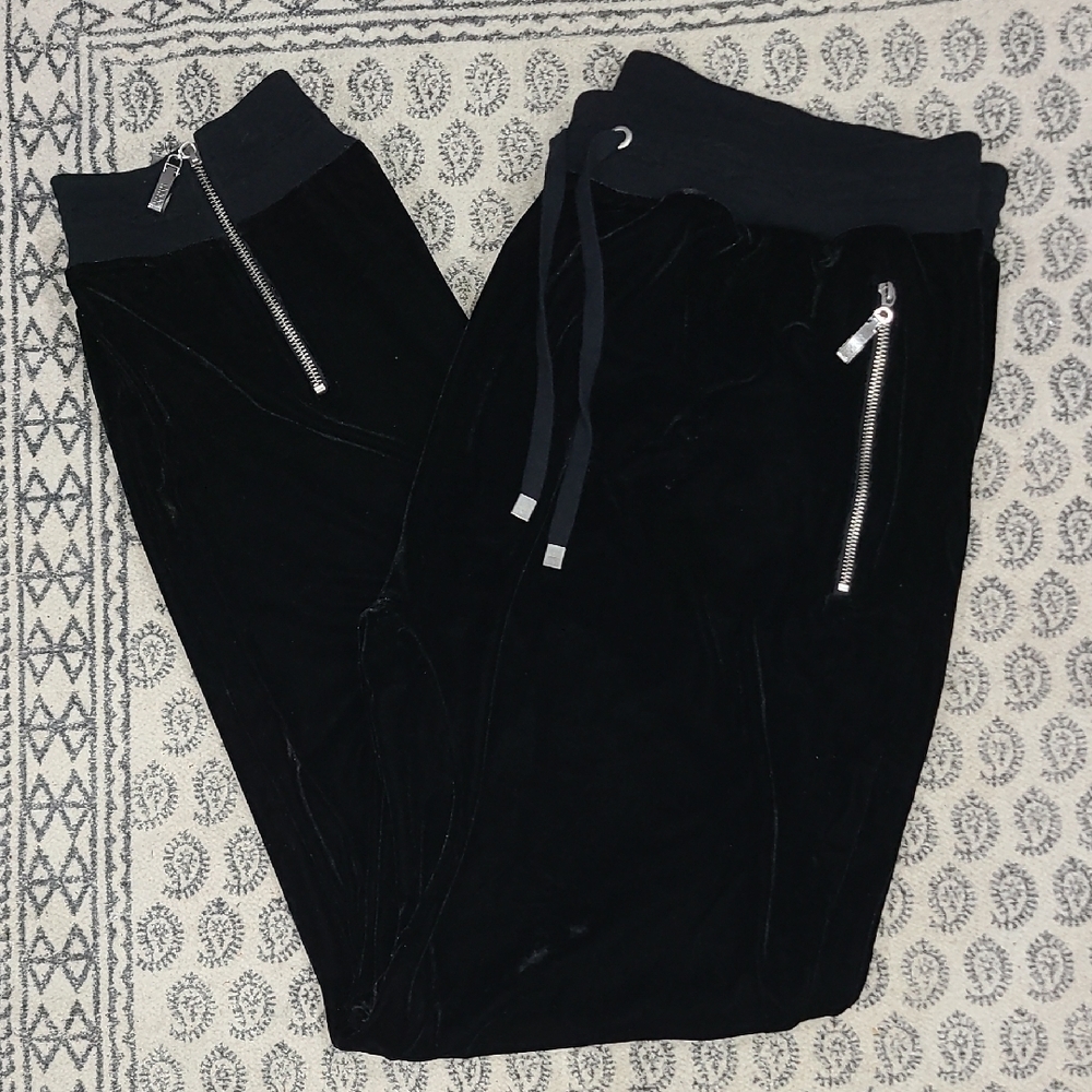 COOGI Black Velour Joggers (Rare) - Picture 14 of 16